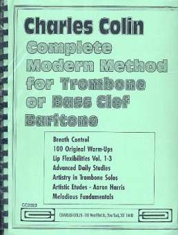Complete Modern Method for trombone