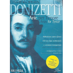 Arias for Tenor (+CD) : for tenor and piano - Gaetano Donizetti