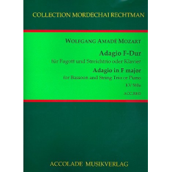Adagio KV 580A F-Dur - Wolfgang Amadeus Mozart / Arr. Mordechai Rechtman