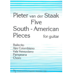 5 South-American Pieces - Pieter van der Staak