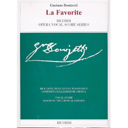 La Favorite : Klavierauszug (fr/it) - Gaetano Donizetti