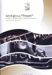 Let it go (aus Frozen) für 4 Klarinetten - Kristen Anderson-Lopez & Robert Lopez / Arr. Steven Verhaert