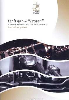 Let it go (aus Frozen) für 4 Klarinetten