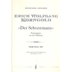 Der Schneemann : für Ochester - Erich Wolfgang Korngold