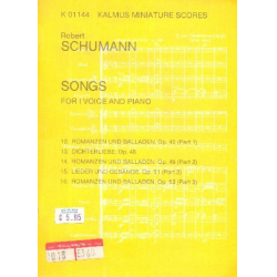 Schumann Songs Op. 45,49,41,43 M - Robert Schumann