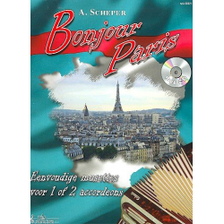 Bonjour Paris (+CD) - Appie Scheper