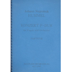 Konzert F-Dur - Johann Nepomuk Hummel