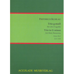 Trio Op. 86, 1 G-Moll - Friedrich Daniel Rudolph Kuhlau