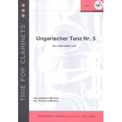 Ungarischer Tanz Nr.5 - Johannes Brahms / Arr. Barbara Wilhelm