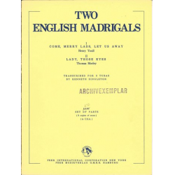 2 English Madrigals : - Kenneth Singleton