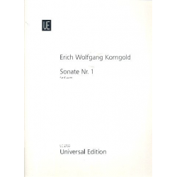 Sonate d-Moll Nr.1 : für Klavier - Erich Wolfgang Korngold