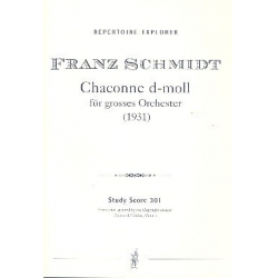Chaconne d-Moll : für - Franz Schmidt