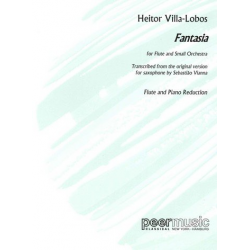 Fantasia for flute and small orchestra : - Heitor Villa-Lobos