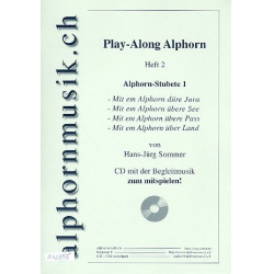Playalong Band 2 (+CD) : für Alphorn - Hans-Jürg Sommer