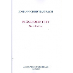 Quintett Nr. 4 Es-Dur - Johann Christian Bach