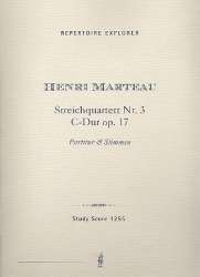Streichquartett C-Dur Nr.3 op.17 - Henri Marteau