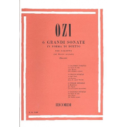 6 große Sonaten in Duettform : - Etienne Ozi