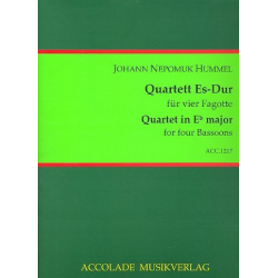 Quartett Es-Dur - Johann Nepomuk Hummel