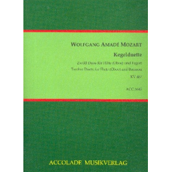 12 Duos Kv 487 Kegelduette - Wolfgang Amadeus Mozart