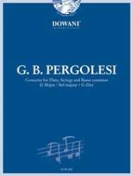 Konzert für Flöte, Streicher und Basso continuo in G-Dur - Giovanni Battista Pergolesi
