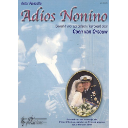 Adios Nonino (Akkordeon) - Astor Piazzolla / Arr. Coen van Orsouw