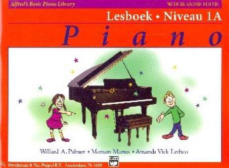 Alfred's basic Piano Library - Lesboek niveau 1A :