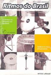 Ritmos do Brasil (+CD) : ein  Lehrbuch für Schlagzeug und Percussion  (dt/en) - Markus Leukel