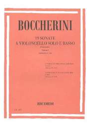19 Sonaten Band 1 (Nr.1-9) : - Luigi Boccherini