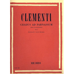 Gradus ad parnassum vol.1 : per pianoforte - Muzio Clementi