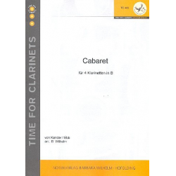 Cabaret : für 4 Klarinetten - John Kander