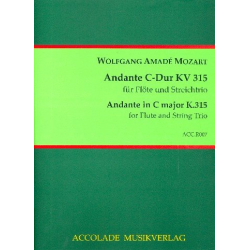 Andante C-Dur Kv 315 - Wolfgang Amadeus Mozart