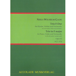 Trio Op. 42 - Niels Wilhelm Gade