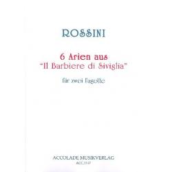 6 Arien Aus Barbier Von Sevilla - Gioacchino Rossini / Arr. Francois Rene Gebauer