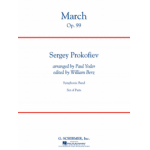 March, Op. 99 - Critical Edition with Full Score - Sergei Prokofieff / Arr. Paul Yoder