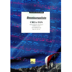 Crea-ton (Konzertstück für Ziegelspiel und Blasorchester) - Gottfried Veit