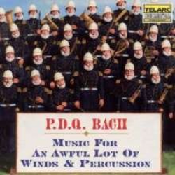 CD "P.D.Q.Bach: Music for an Awful Lot of Winds and Percussion"