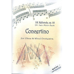 Concertino op.110 für Oboe und Blasorchester Partitur und Stimmen - Johann Wenzeslaus Kalliwoda / Arr. Moon-Seok Lee