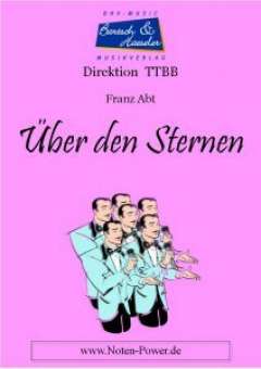 Über den Sternen - Chorpartitur Männerchor TTBB