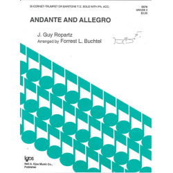 Andante and Allegro - Joseph Guy Marie Ropartz / Arr. Forrest L. Buchtel