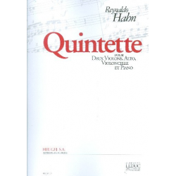Quintette : pour 2 violons, alto, - Reynaldo Hahn