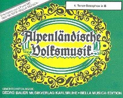 Alpenländische Volksmusik - 08 Tenorsaxophon 1 Bb