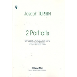 2 Portraits : für Flügelhorn (Trompete) - Joseph Turrin