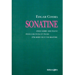 Sonatine : für Horn in F und Klavier - Edgar Cosma