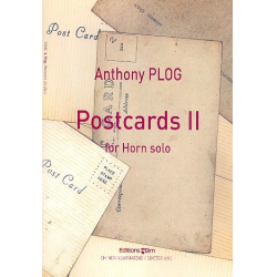Postcards 2 : für Horn solo - Anthony Plog