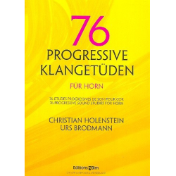 76 progressive Klang-Etüden :
