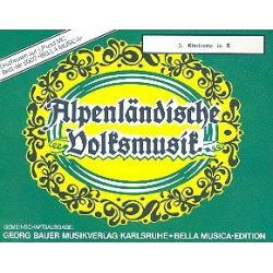 Alpenländische Volksmusik - 05 Klarinette 3 Bb - Herbert Ferstl