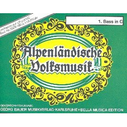 Alpenländische Volksmusik - 31 Bass 1 C - Herbert Ferstl