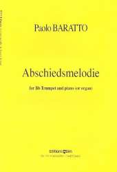 Abschiedsmelodie : für Trompete - Paolo Baratto