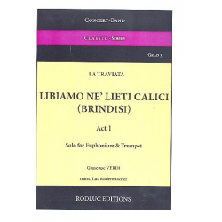 Libiamo ne' lieti calici : für Trompete, - Giuseppe Verdi