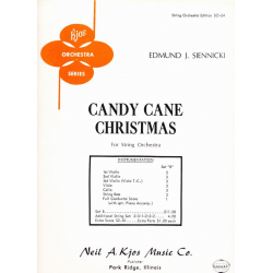 Candy Cane Christmas - Restposten - - Edmund J. Siennicki